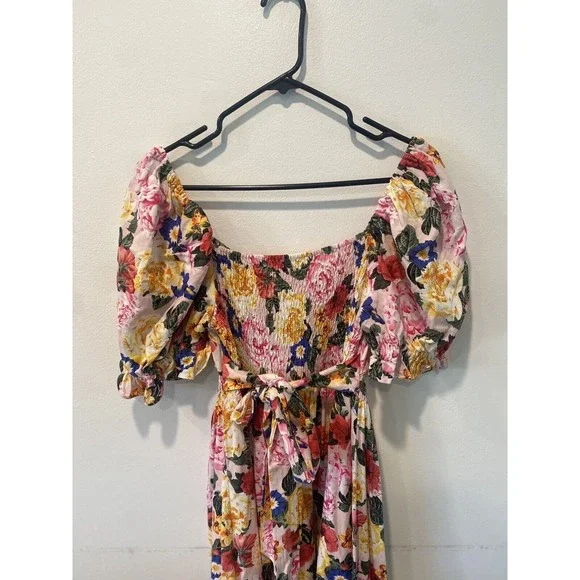 BuddyLove ROSS CUT OUT MIDI DRESS - MONET Size Medium - Picture 4 of 10